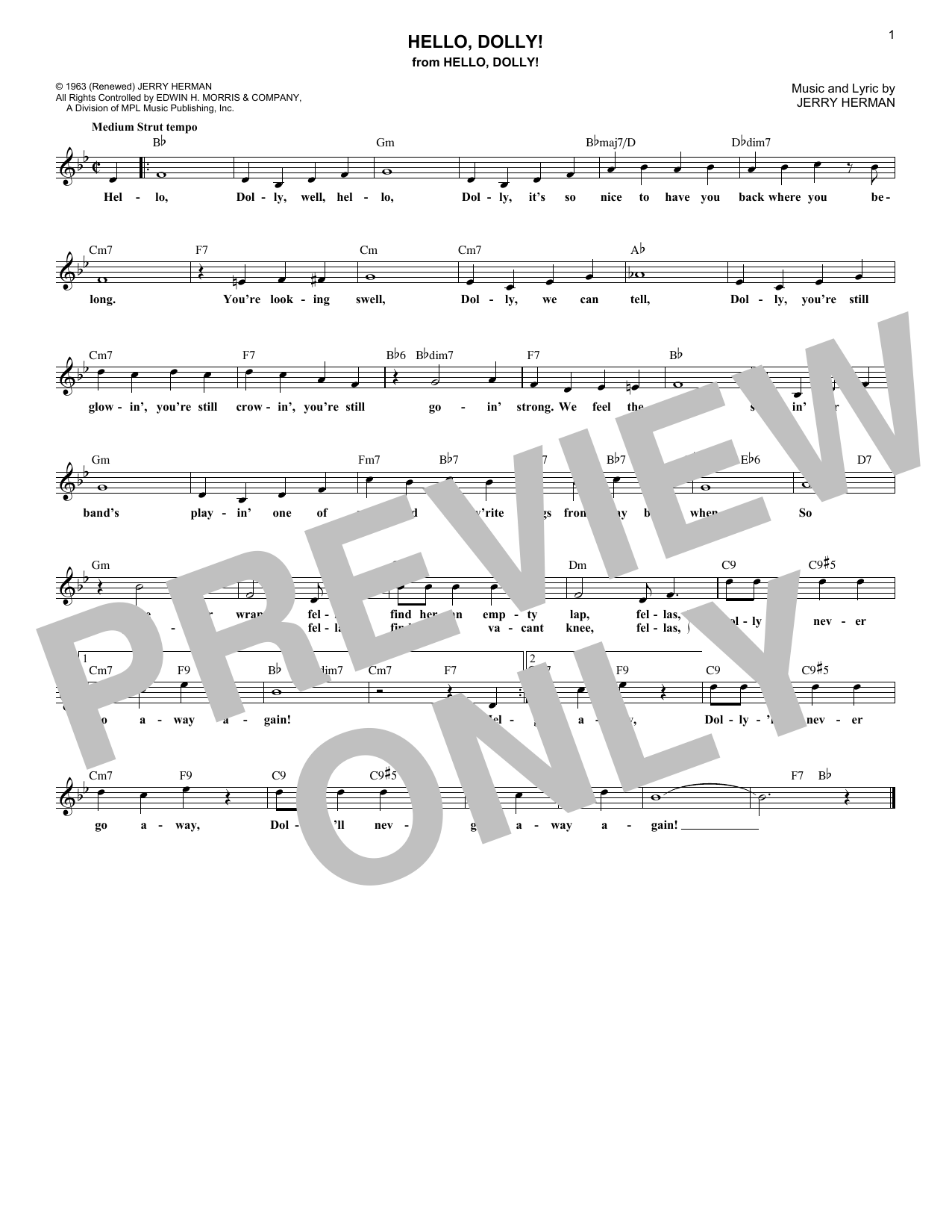 Produktbild zu:  Hello, Dolly! - Louis Armstrong