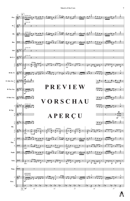 Produktgalerie: Seite 10 von 21 March of the Corn , , (Concert Band)