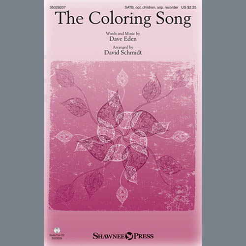 cover: The Coloring Song, David Schmidt, Chor