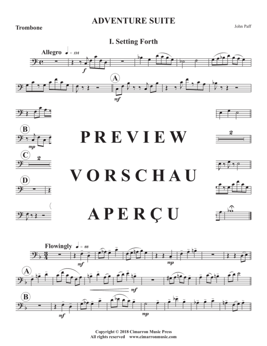 Produktgalerie: Seite 17 von 20 Adventure Suite , , (Blechbläser Quintett)