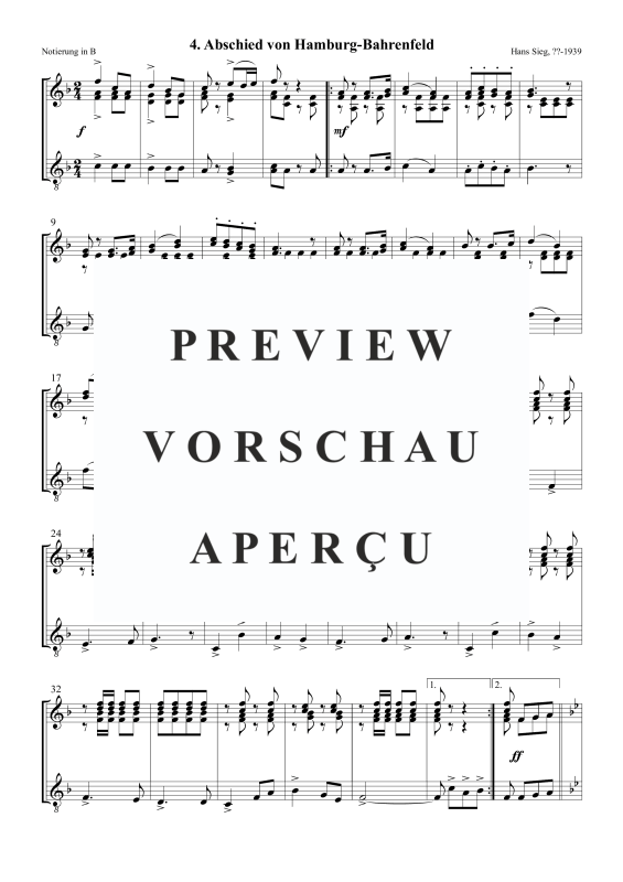 Product gallery: Page 4 of 5 Abschied von Hamburg-Bahrenfeld, , Trombone Choir