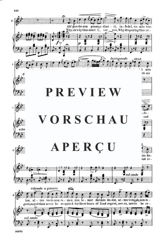 Produktgalerie: Seite 6 von 9 Ah perche non posso odiarti, , Tenor & Klavier