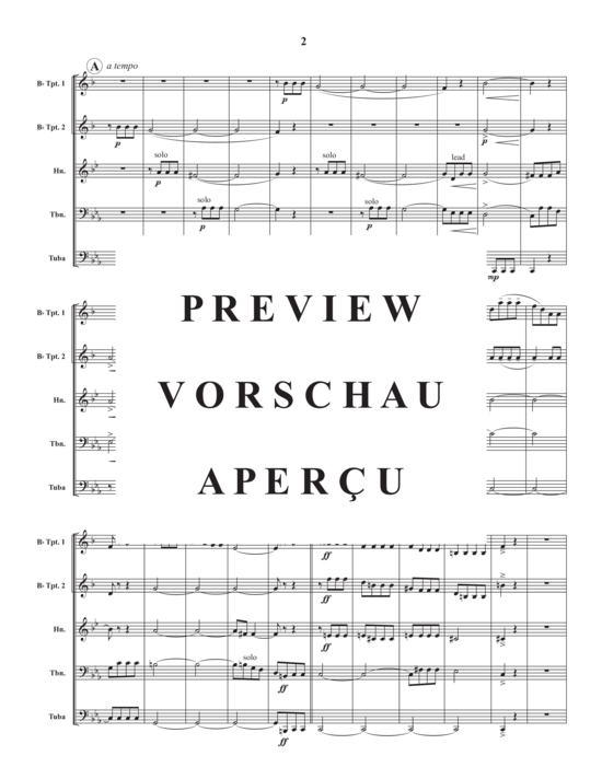 Produktgalerie: Seite 4 von 21 Mvt. 1 from Symphony No. 5 , , (Blechbläserquintett)
