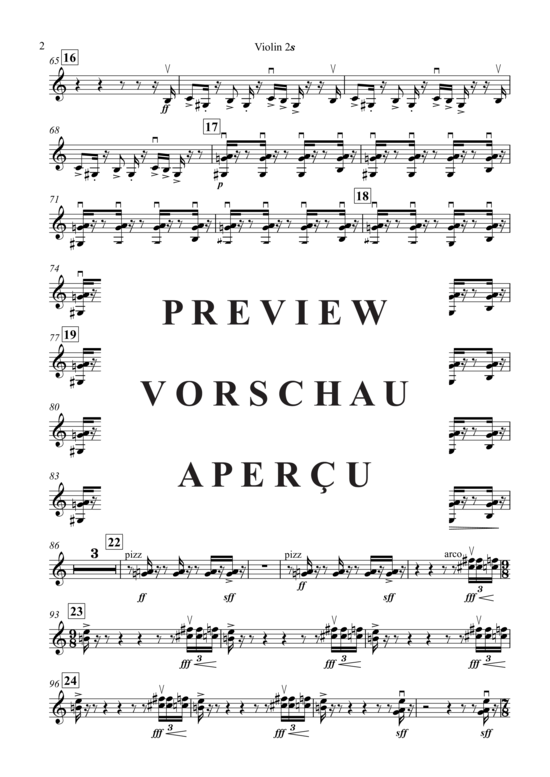 gallery: Sensemaya , , (Violine 2)