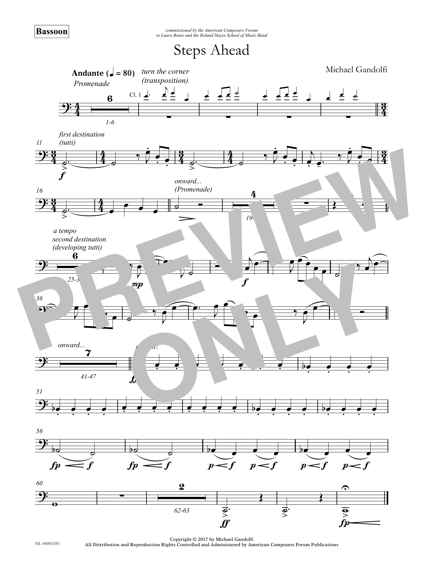 Product picture to: Steps Ahead - Bassoon