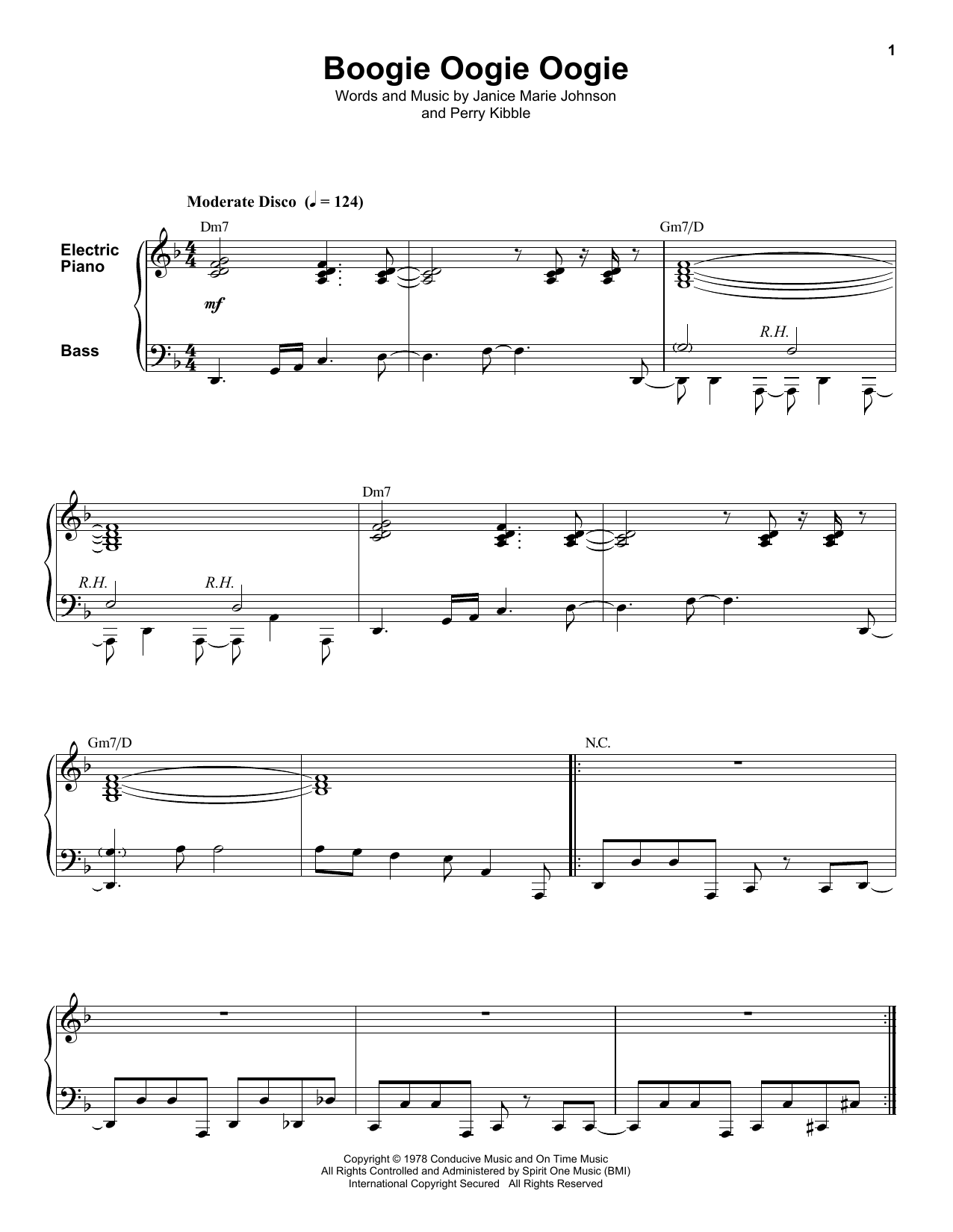 Product gallery: Page 1 of 1 Boogie Oogie Oogie, A Taste Of Honey