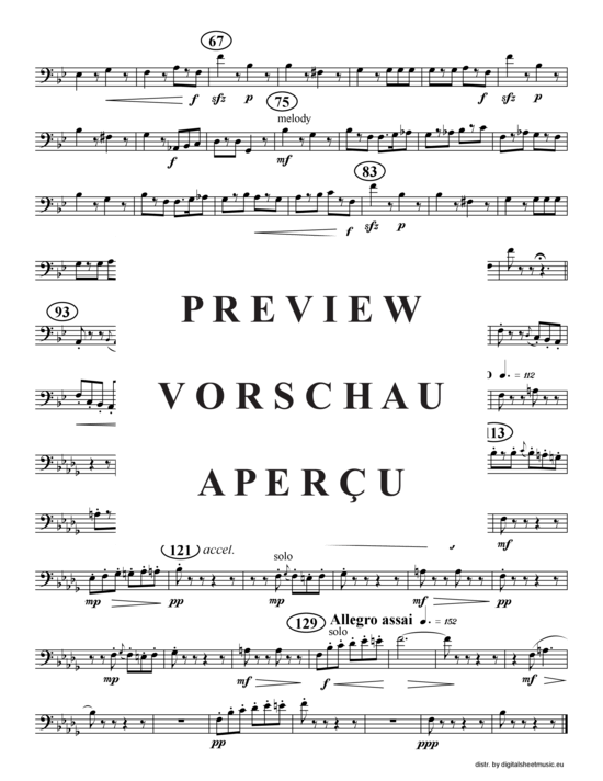 Product gallery: Page 9 of 13 Trauermarsch einer Marionette, Marche funebre d'une marionnette , , (Tuba Quartet: 2x Baritone, 2xTuba)