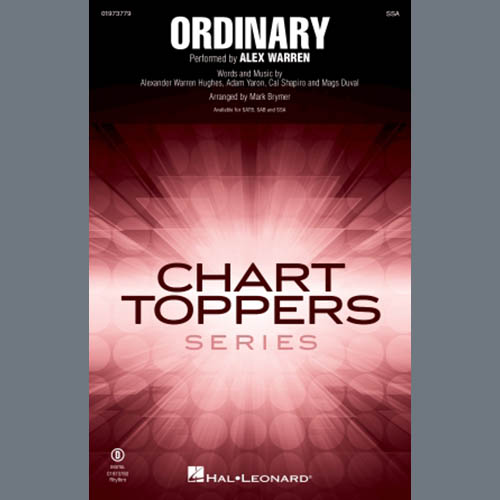 Produktbild zu: Ordinary (arr. Mark Brymer)