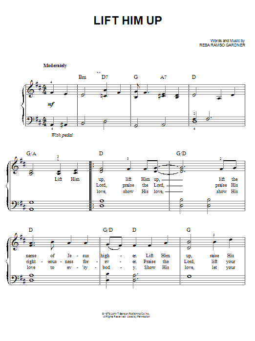 Produktbild zu: Lift Him Up