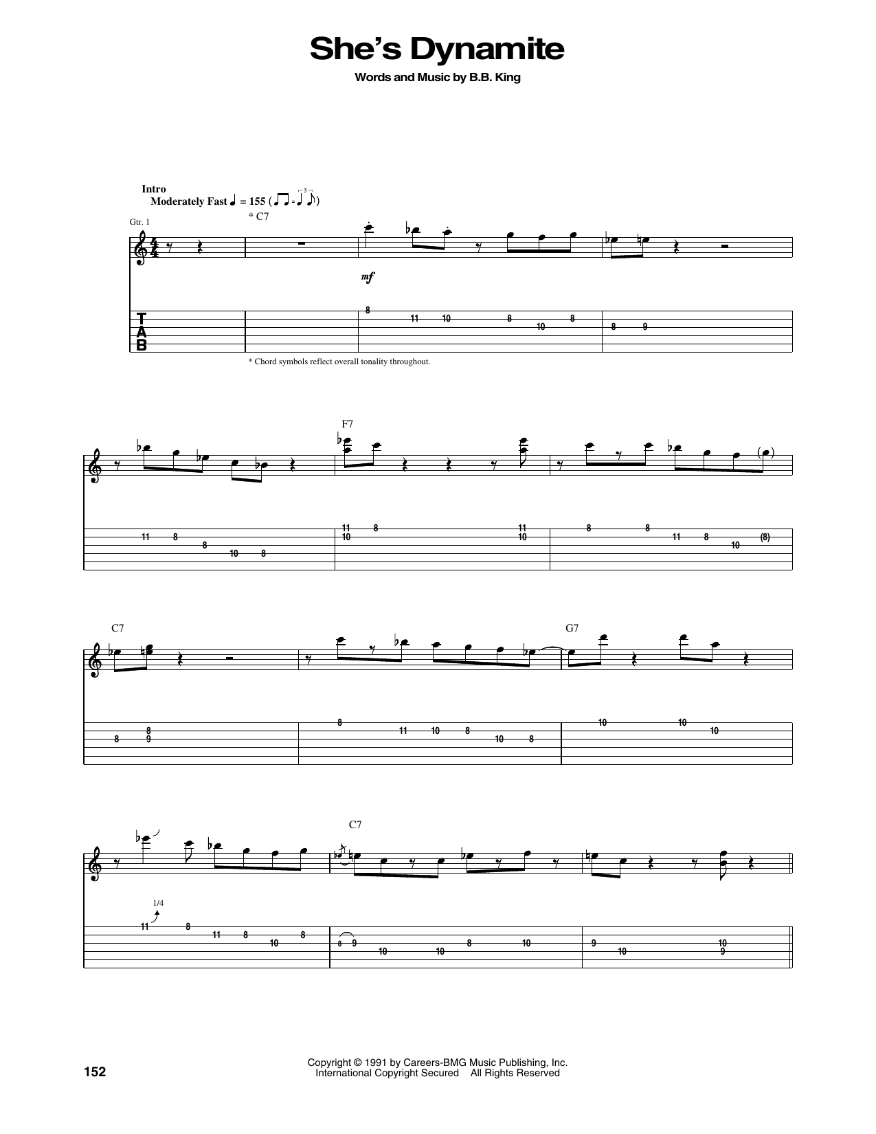 Product gallery: Page 1 of 1 She's Dynamite, B.B. King