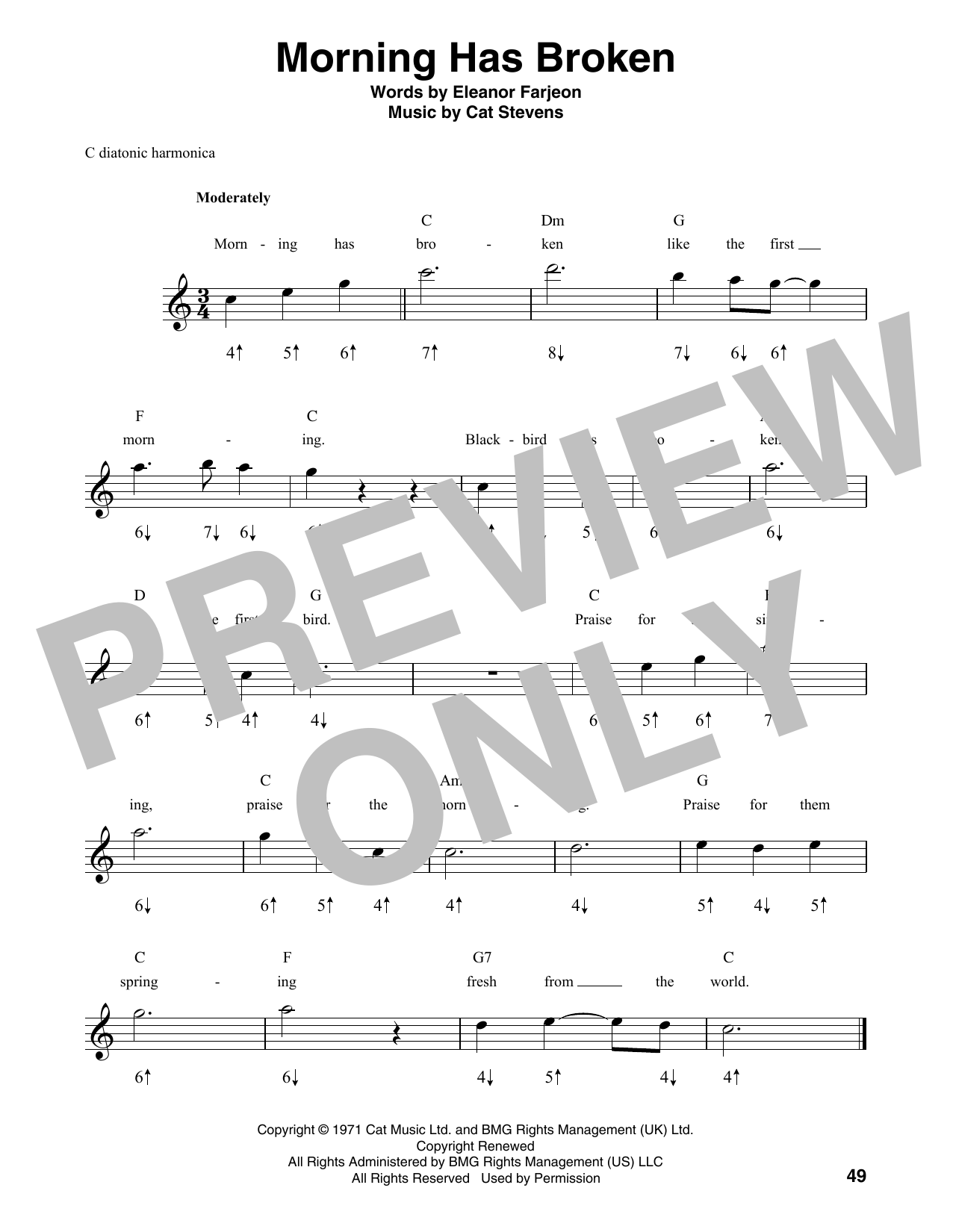 Product gallery: Page 1 of 1 Morning Has Broken, Cat Stevens