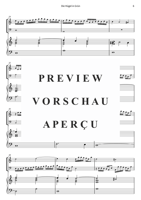 gallery: Die Hügel in Grün - Vestiva i colli - Pastorales Madrigal in drei Stimmen, , Violine, Violoncello und Cembalo
