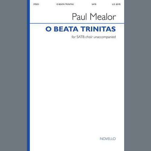 cover: O Beata Trinitas, Paul Mealor