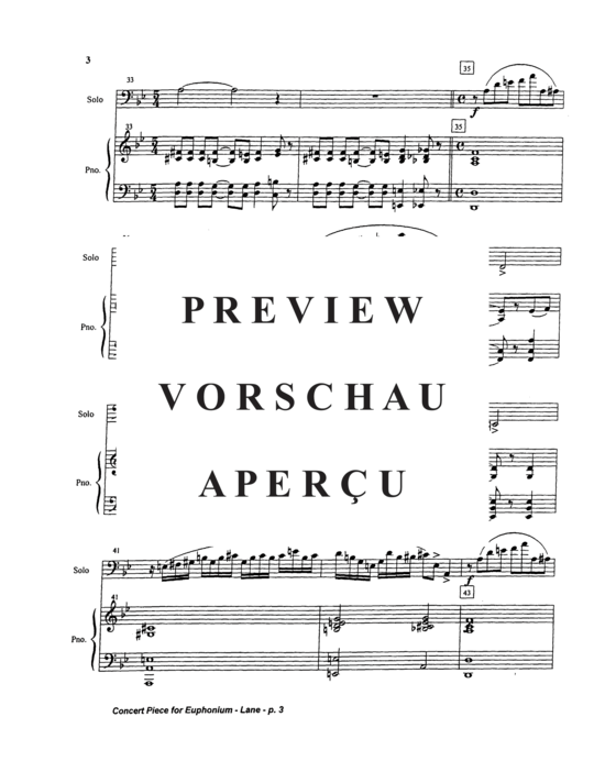 Product gallery: Page 5 of 12 Concert Piece for Euphonium , , (euphonium + piano)