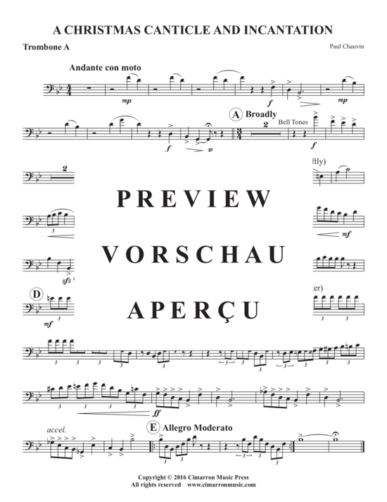 Produktgalerie: Seite 10 von 16 Christmas Canticle , , (Doppeltes Blechbläserquintett)