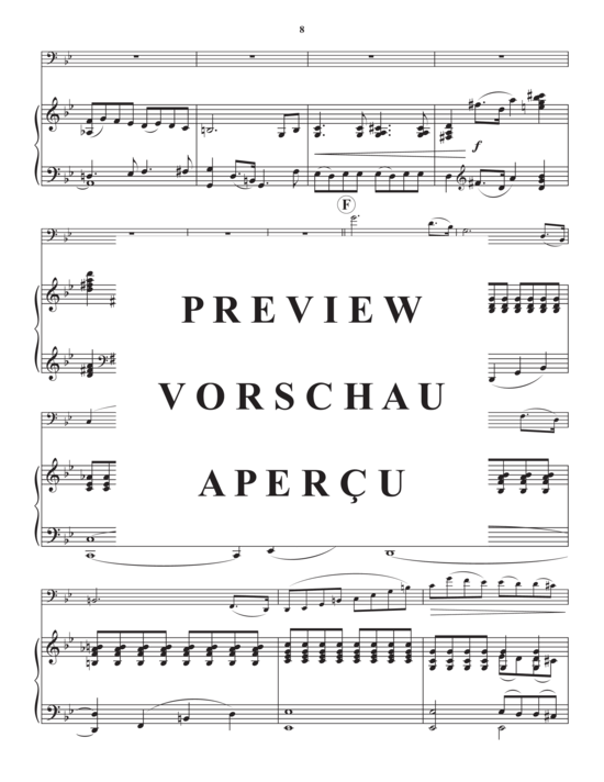 Product gallery: Page 10 of 21 Concertino No. 1 , , (trombone/euphonium + piano)