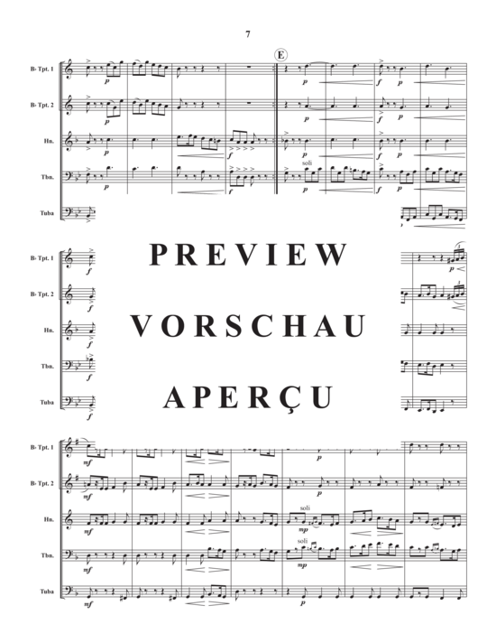 Produktgalerie: Seite 9 von 21 Three Folk Dances , , (Blechbläserquintett)