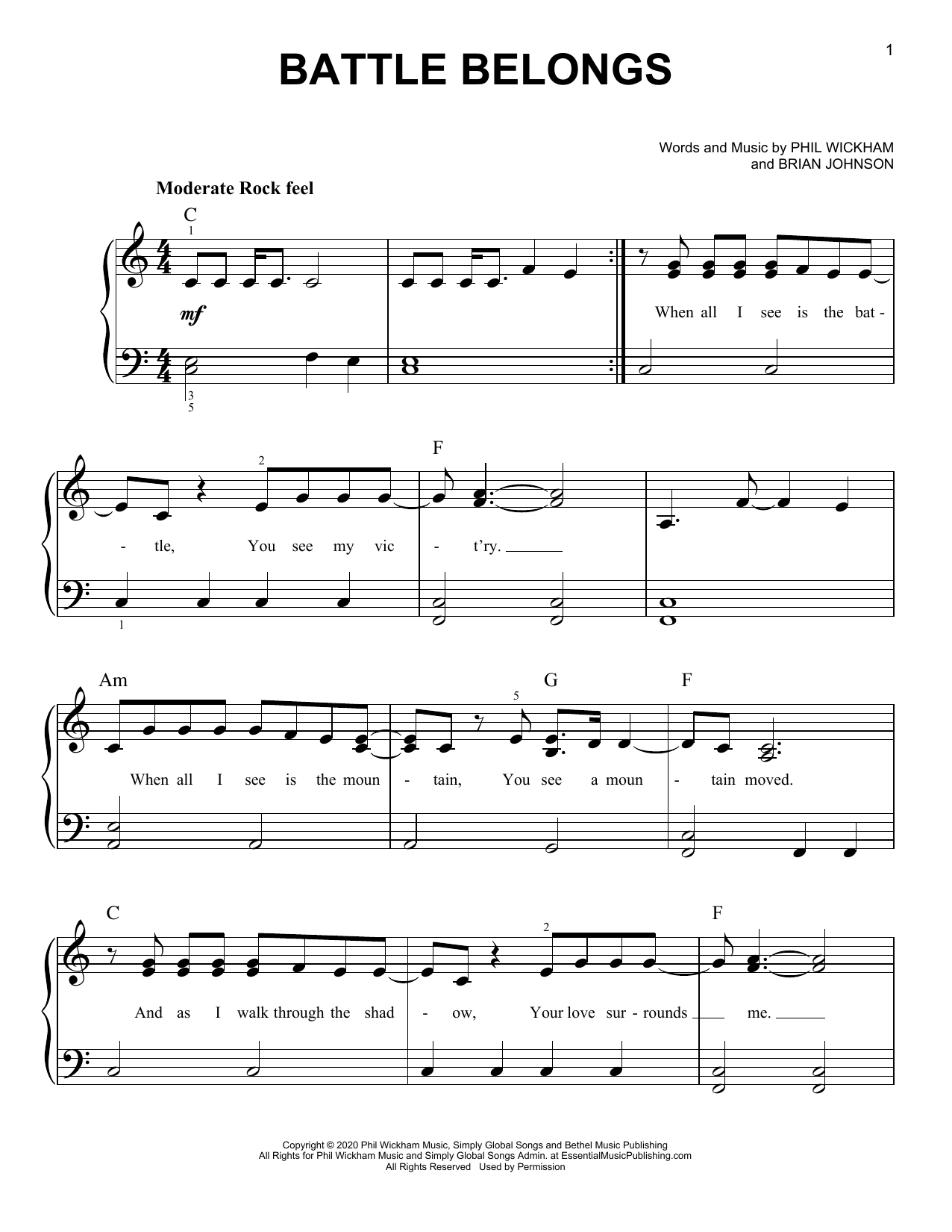 Product gallery: Page 1 of 1 Battle Belongs, Phil Wickham