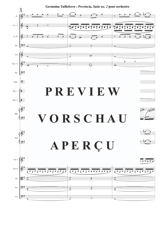 Produktgalerie: Seite 11 von 11 Provincia Suite no. 2, , Orchester
