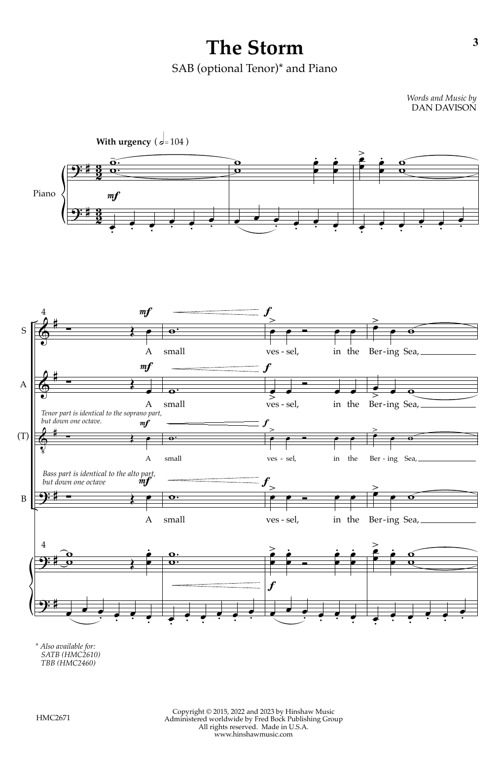 Produktbild zu:  The Storm - Dan Davison