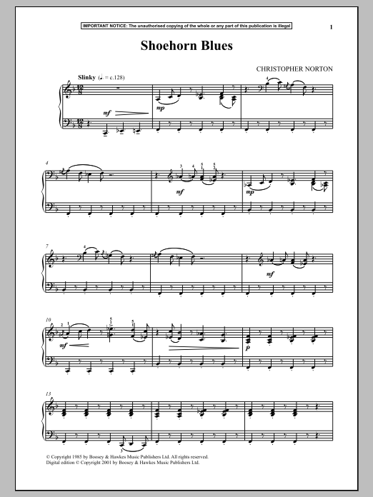 Product gallery: Page 1 of 1 Shoehorn Blues, Christopher Norton