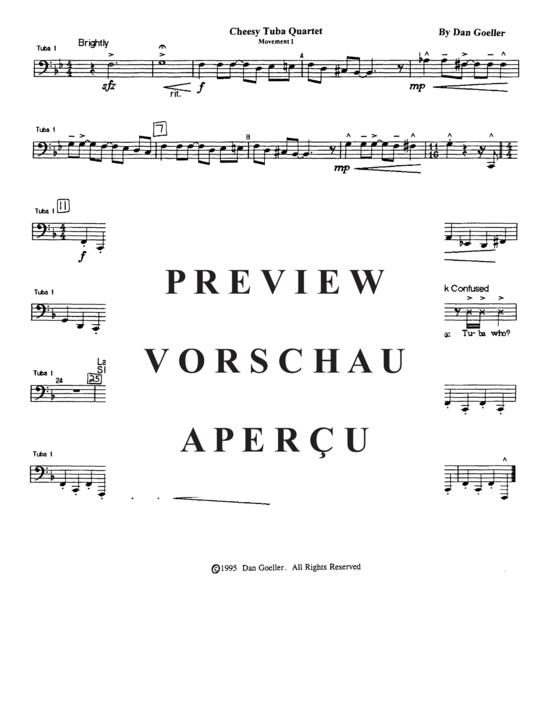 Product gallery: Page 16 of 21 The Cheesy Tuba Quartet , , (Tuba Quartett EETT)