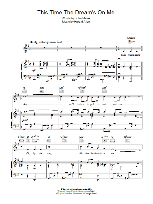Product gallery: Page 1 of 1 This Time The Dream's On Me, Tony Bennett