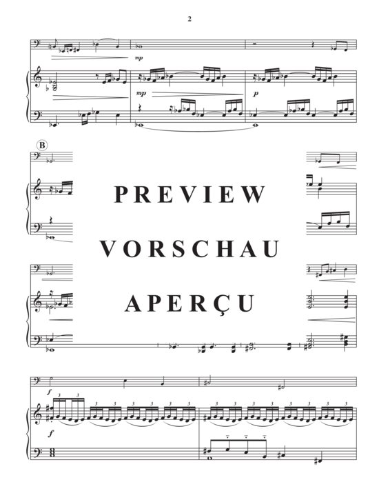 Product gallery: Page 4 of 21 Four Psalms , , (tuba + piano)