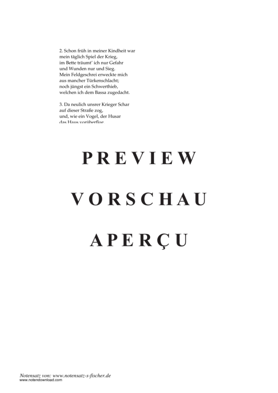 Product gallery: Page 3 of 3 Der deutsche Heldenknabe , , Piano and Voice