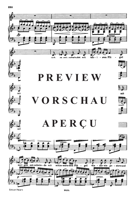 gallery: Auf dem Wasser zu singen D.774 , , (Gesang tief + Klavier)
