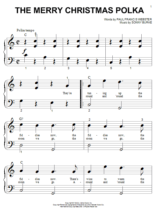 Produktbild zu: The Merry Christmas Polka
