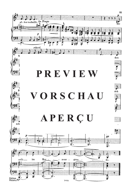 gallery: Im Walde, Op.39 No.11 , , (Gesang tief + Klavier)