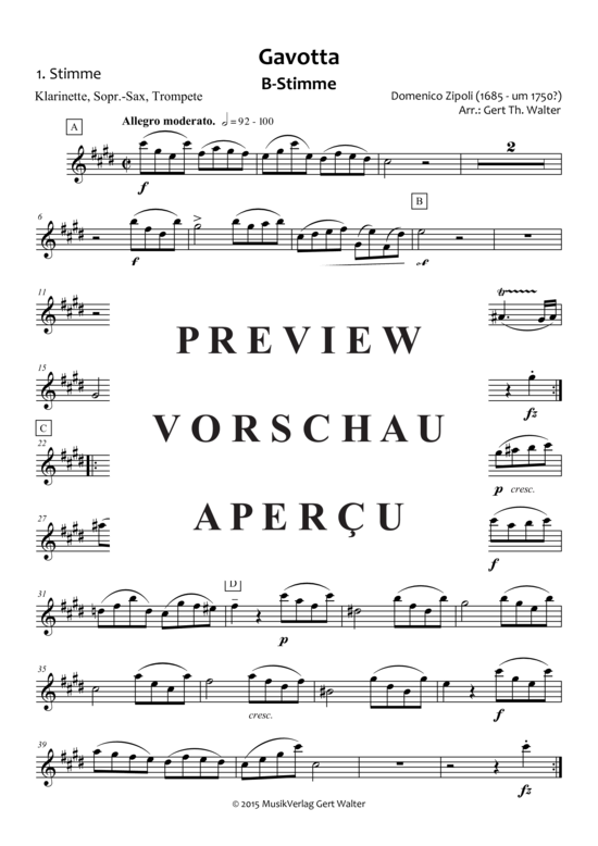 Produktgalerie: Seite 6 von 21 Gavotta , , (Quintett flexible Besetzung)