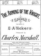 cover: The Arming Of The Knight, Charles Marshall, Gesang, Klavier
