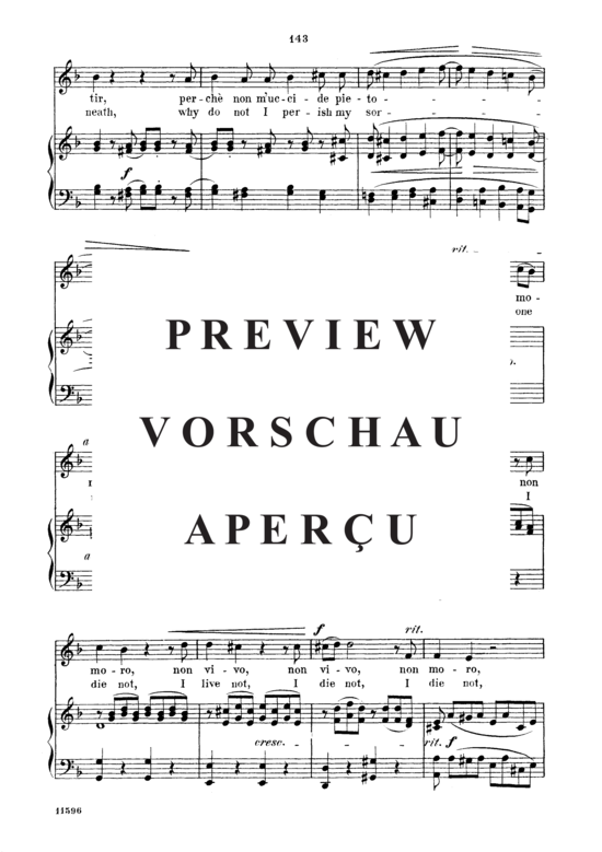 Product gallery: Page 11 of 13 Se il ciel mi divide, Parisotti, Alessandro, Medium Voice and Piano