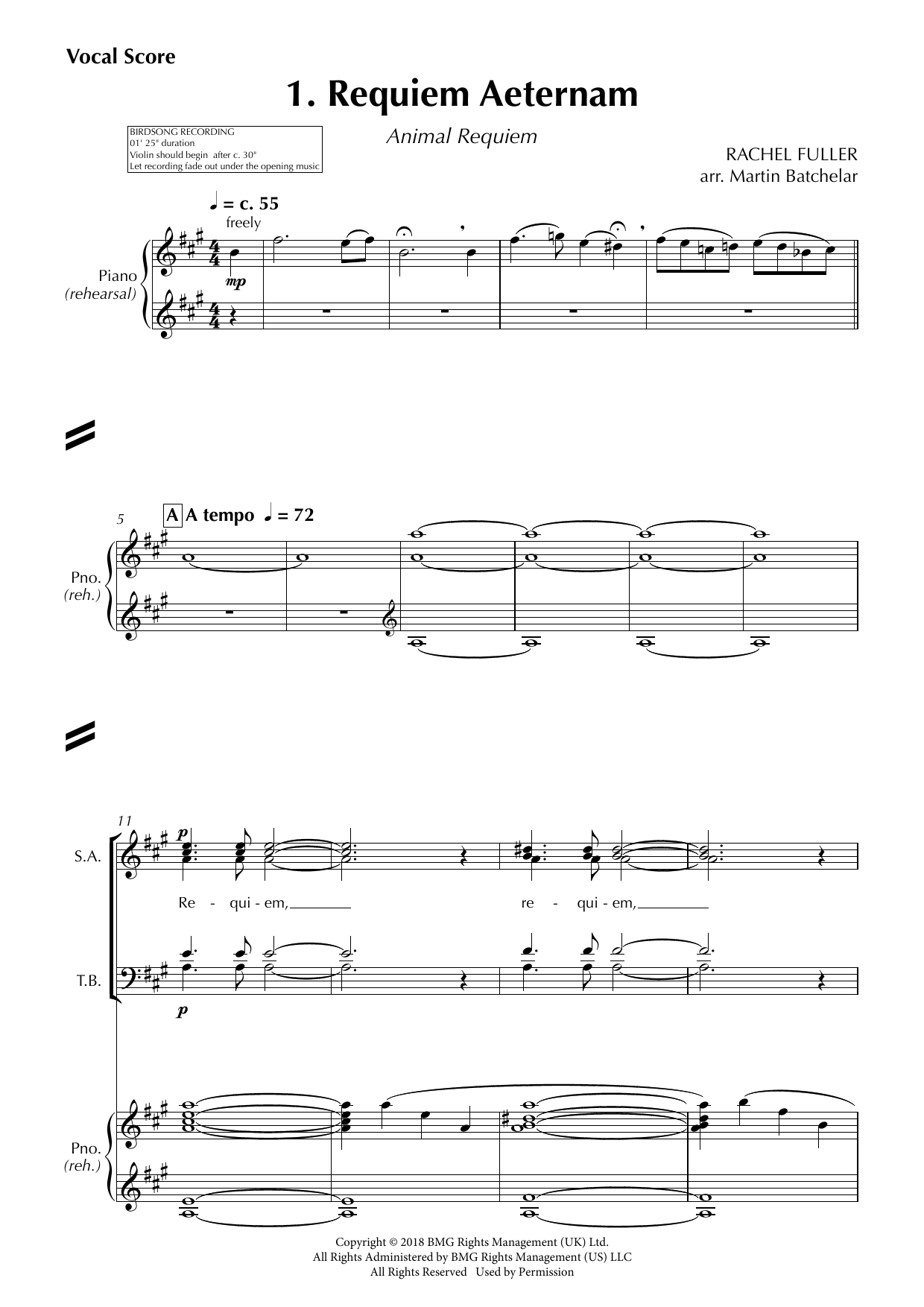 Produktgalerie: Seite 1 von 1 Animal Requiem, Rachel Fuller, Chor