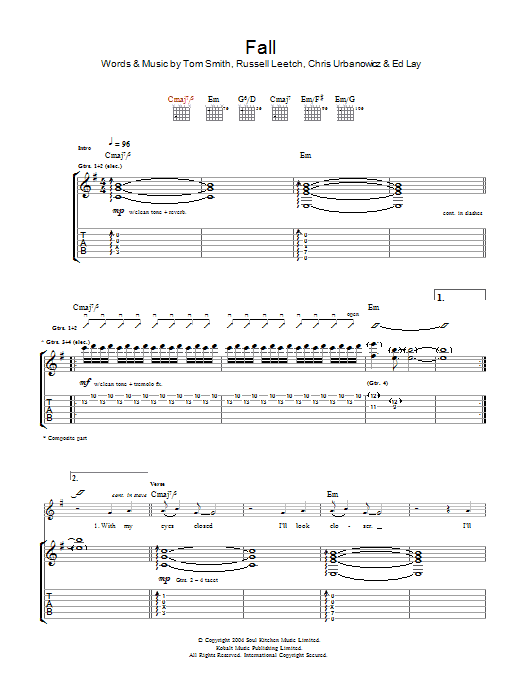 Produktgalerie: Seite 1 von 1 Fall, Editors, Gitarre