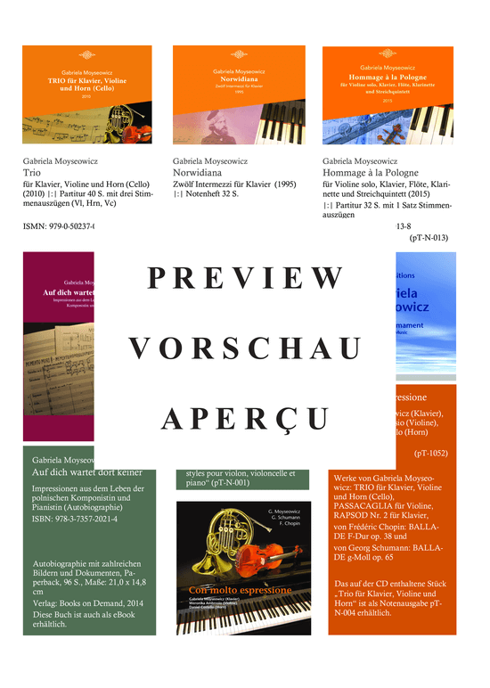 Product gallery: Page 27 of 27 Kyrie in memoriam Nathalie Hidalgo Sánchez (1982, Version II 2015) , ,  (3x mixed choir + 3x string quintet)