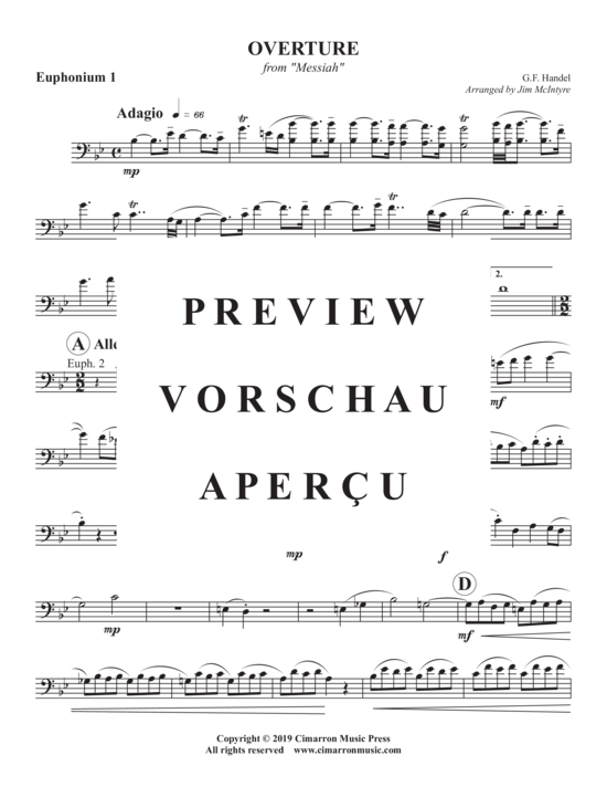 Product gallery: Page 7 of 18 Overture , , (Tuba Quartett EETT)