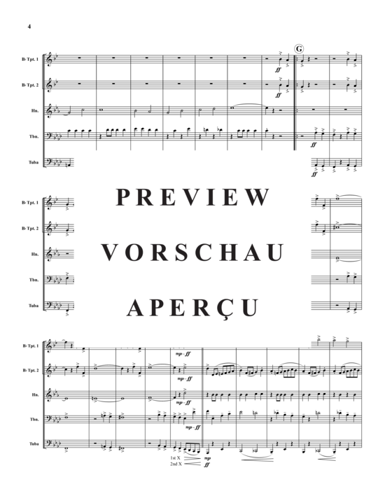 Produktgalerie: Seite 5 von 16 The Klaxon , , (Blechbläser-Quintett)