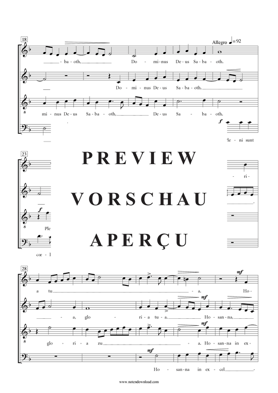 Product gallery: Page 18 of 21 Messe , , (Mixed choir SAATB)