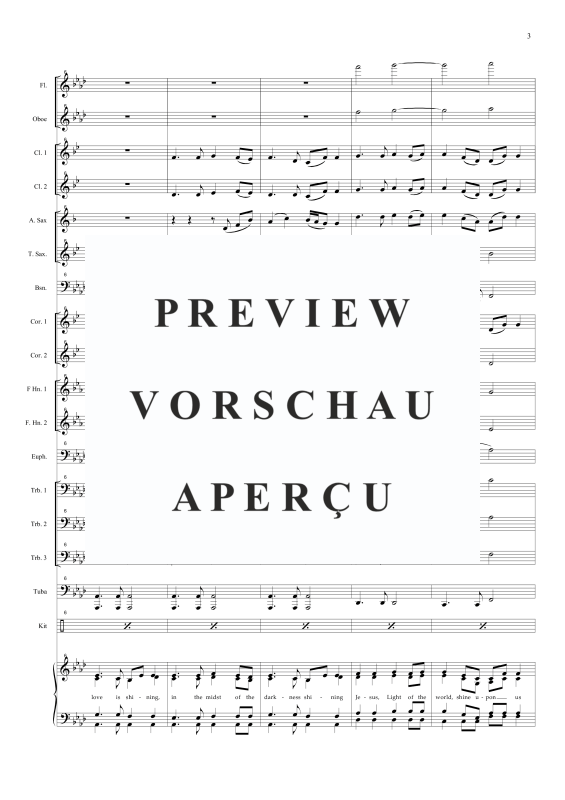 Produktgalerie: Seite 7 von 11 Shine Jesus Shine, , Gemischter Chor und Concertband