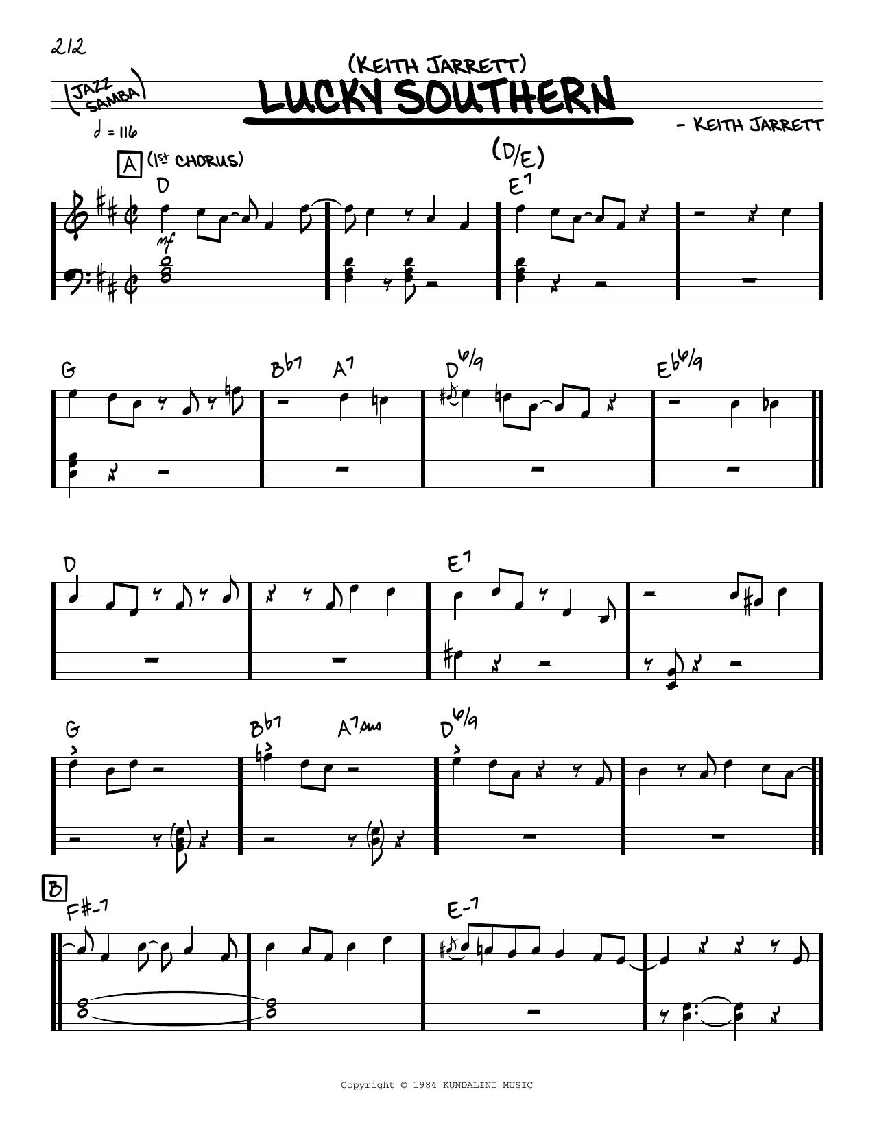 Produktbild zu: Lucky Southern (solo only)