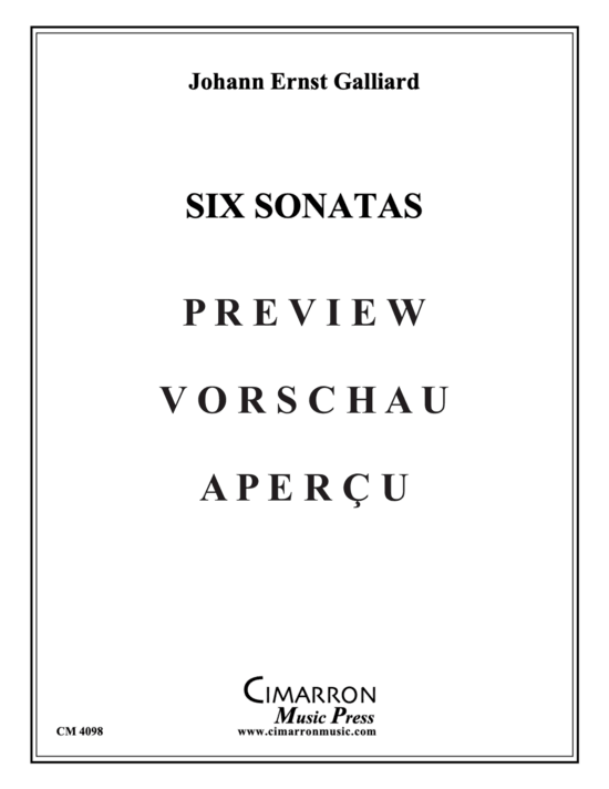 Product gallery: Page 2 of 21 Sechs Sonaten , , (tuba + piano)