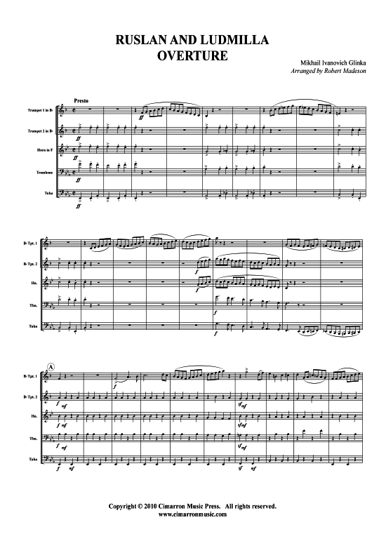 Produktbild zu: Russlan u. Ludmilla Ouvertüre Michail I. Glinka