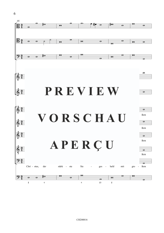 gallery: Wo ist dein Stachel nun, o Tod?, , (Gemischtes Ensemble SSATB, 2 Violinen, 3 Trombonen und BC)