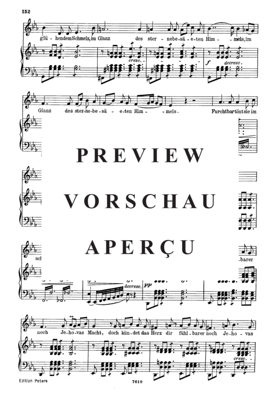 Product gallery: Page 4 of 5 Die Allmacht D.852, , Low Voice and Piano