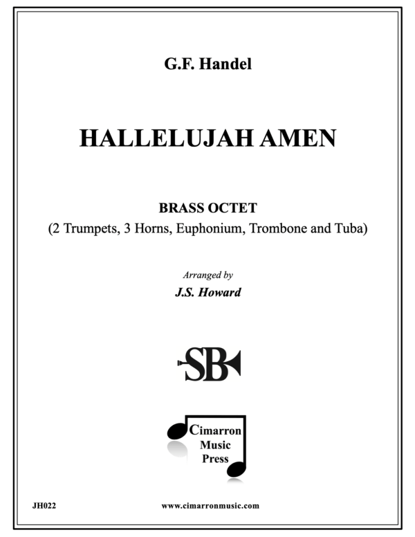 Produktbild zu: Hallelujah AmenGeorg Friedrich Händel