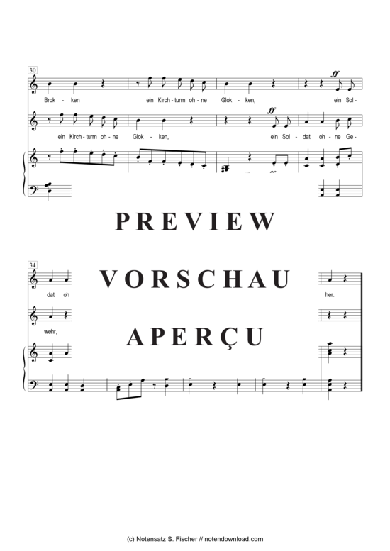 Product gallery: Page 4 of 4 Was nicht weit her ist , , Piano and Voice