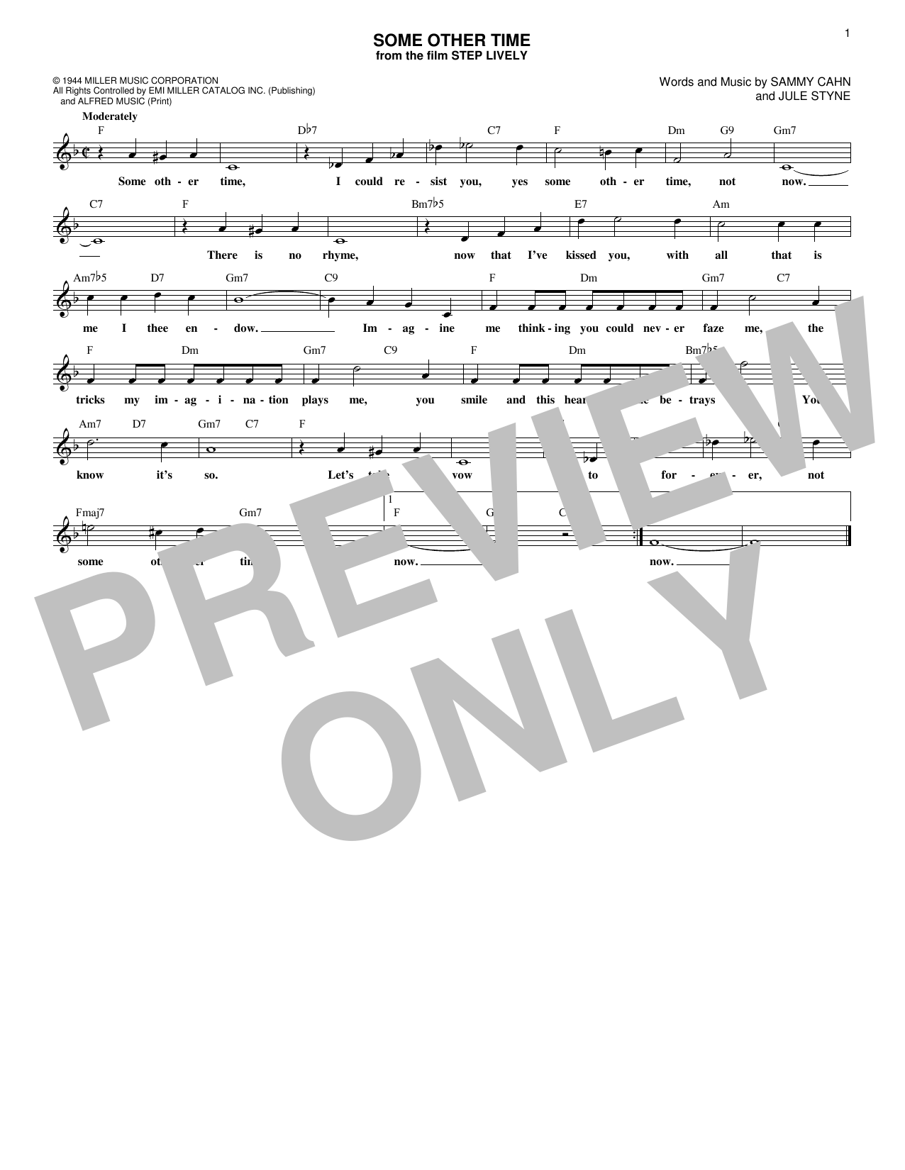 Produktbild zu: Some Other Time